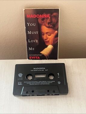 1996 Madonna Casette Tape from Evita